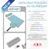 Mata i poduszka akupresurowa z lawendą ANTAR